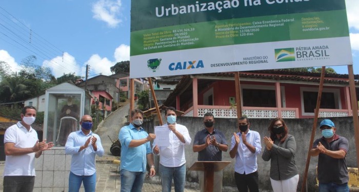 Prefeito assina ordem de serviço para urbanização e pavimentação da Cohab e inaugura Unidade de Apoio à Saúde em Comunidade Quilombola 