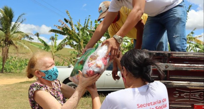 Assistência Social realiza entrega de 308 cestas básicas às comunidades quilombolas