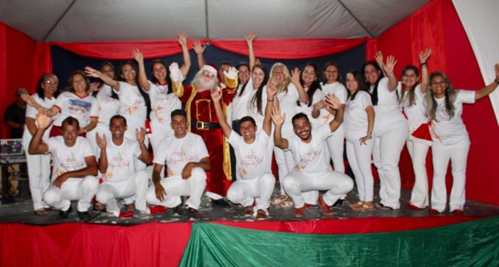 Com grande festa, prefeitura promoveu a abertura do projeto Santana do Mundaú vivendo a magia do Natal