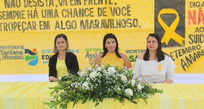 Secretarias municipais promovem encerramento da Campanha Setembro Amarelo